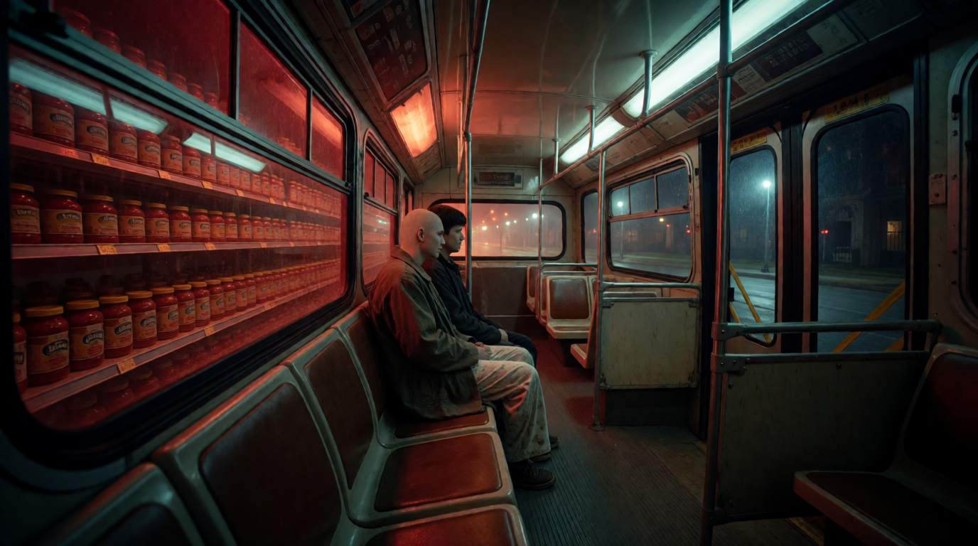 Hunting for Pasta Sauce on an Endless Bus Ride