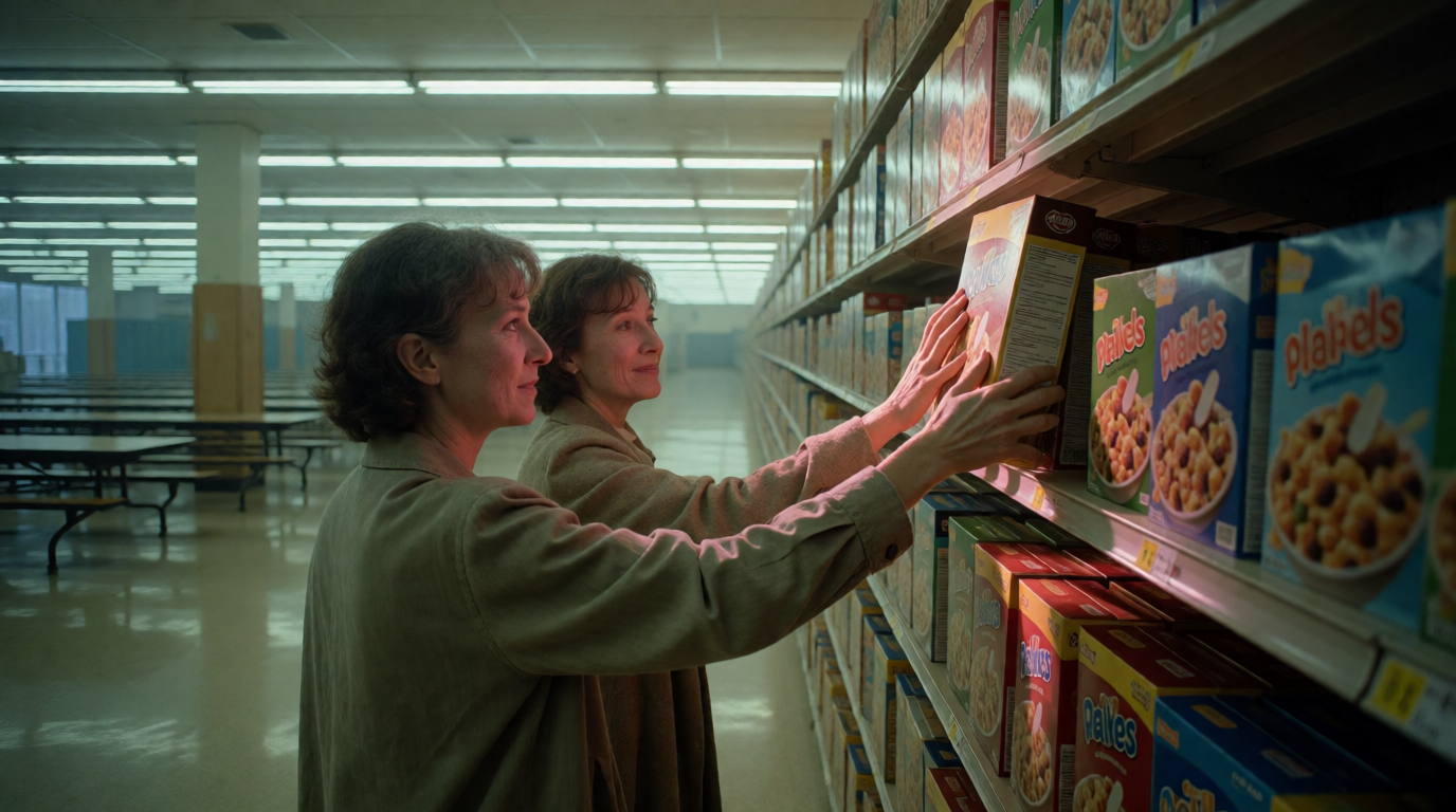 The Grocery Aisle Kept Stretching Toward Maya
