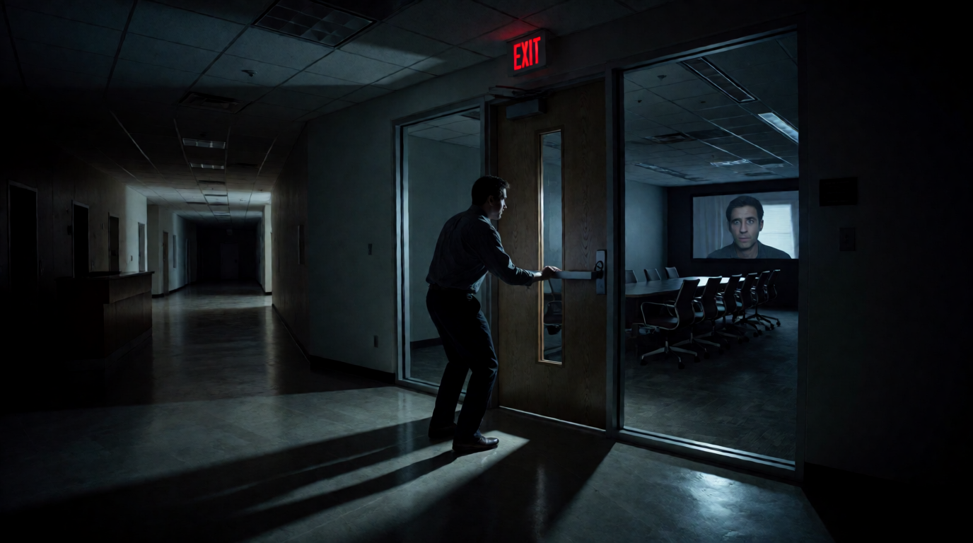 Stuck in the Lobby Without Elevators and the Silent Conference Room