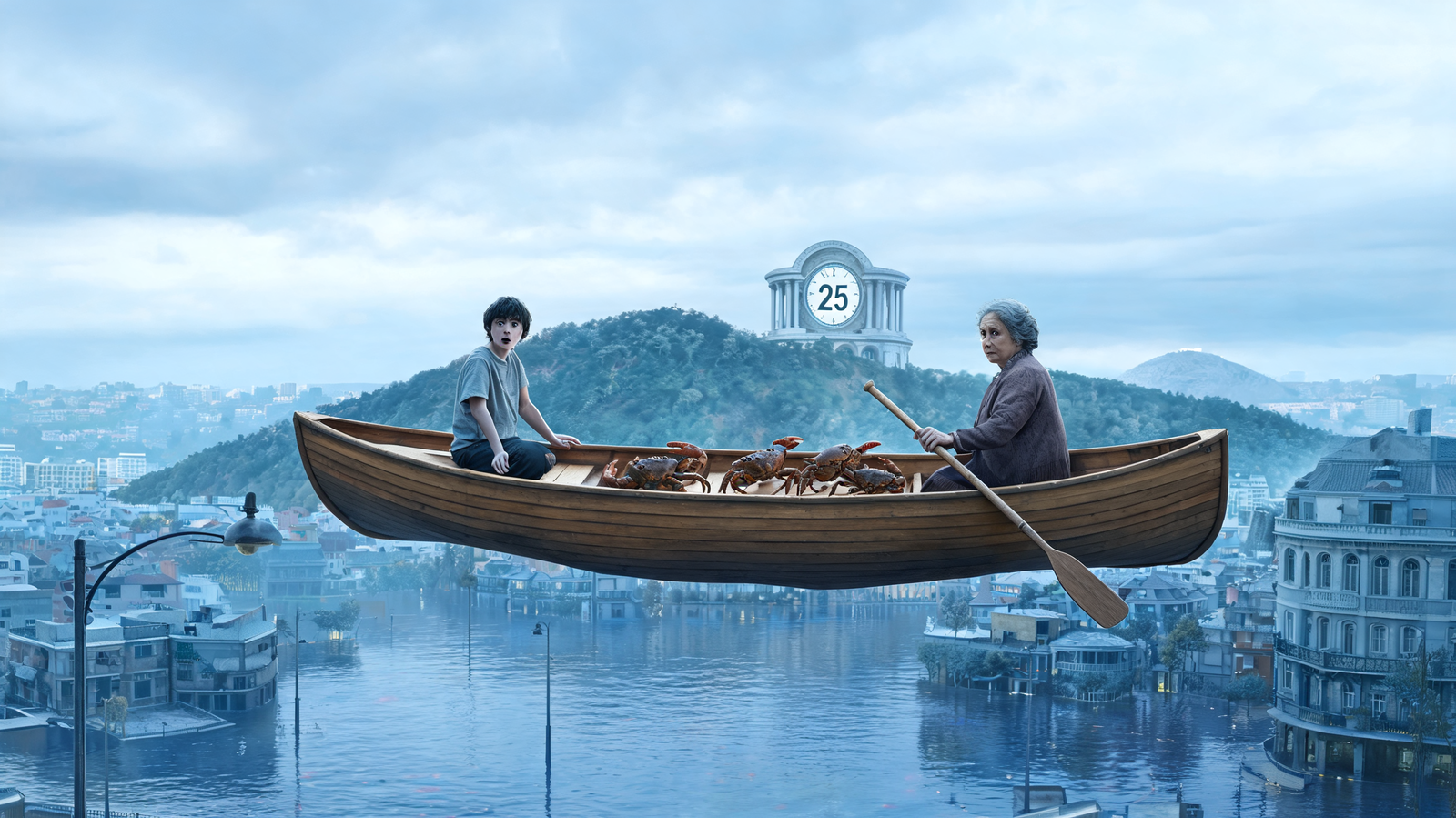 Flying Canoe over Urdesa