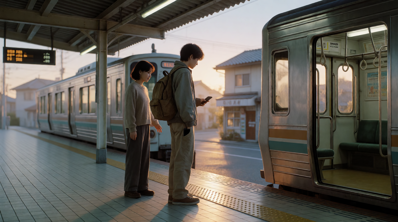 Lost phone on the early train