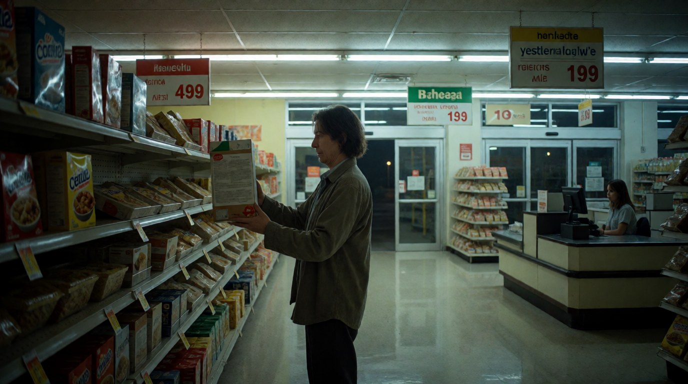 Missing the Cereal Aisle in the Grocery Store