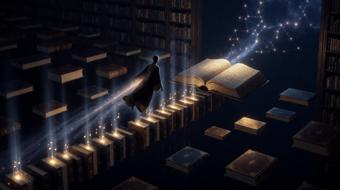 Shimmering Pathway of Sound