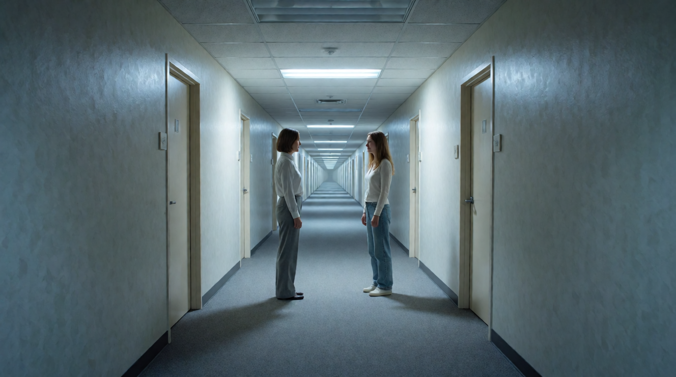 Lost in the Endless Office Hallway