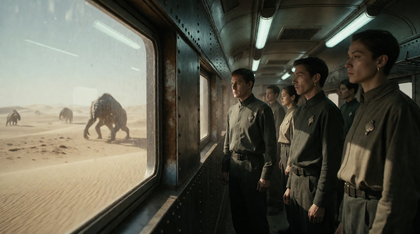 Monsters Outside the Train While Brooches Risk the Hull