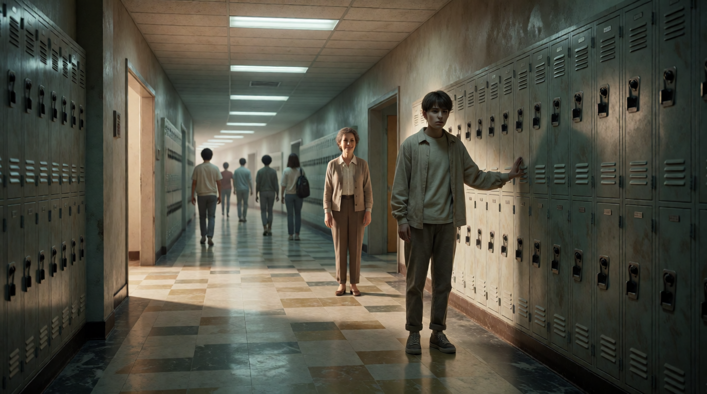 Lost in Old High School Hallways