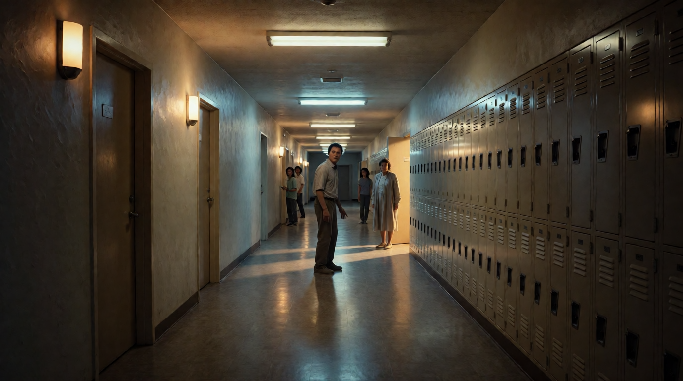 Lost in High School Hallway of My Apartment