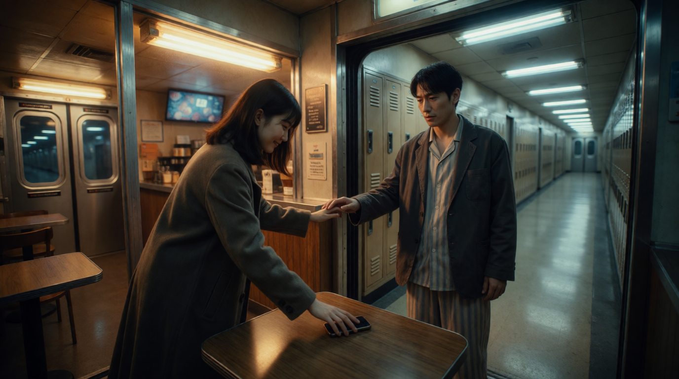 Chasing Maya on the Subway to a Transforming Coffee Shop