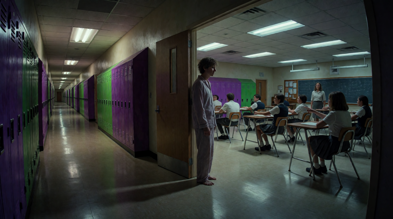 Lost in My Old High School