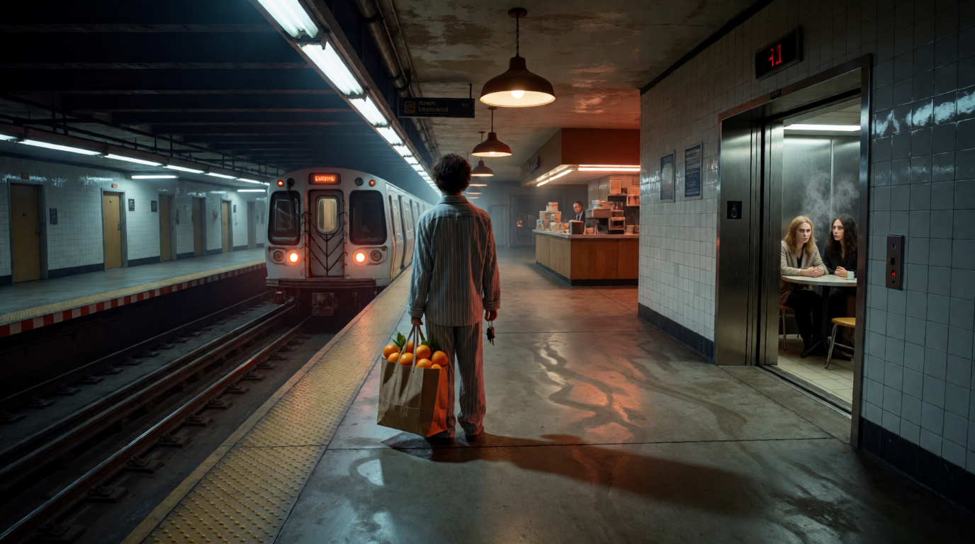 Endless Hallway Sprint to the Subway