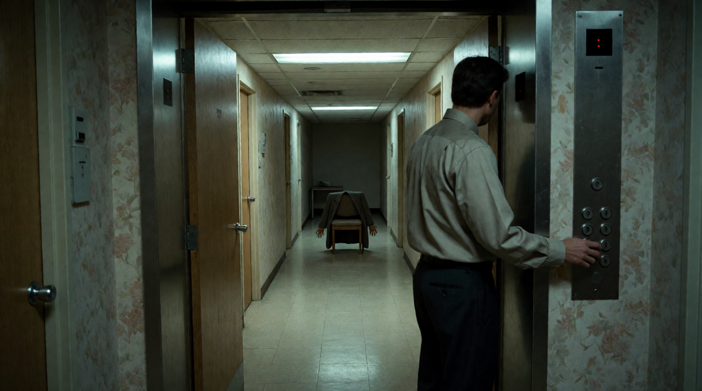 Cubicles Turning Into the Hallway of My Apartment